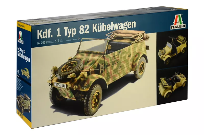 Italeri - Kdf. 1 Typ 82 Kubelwagen